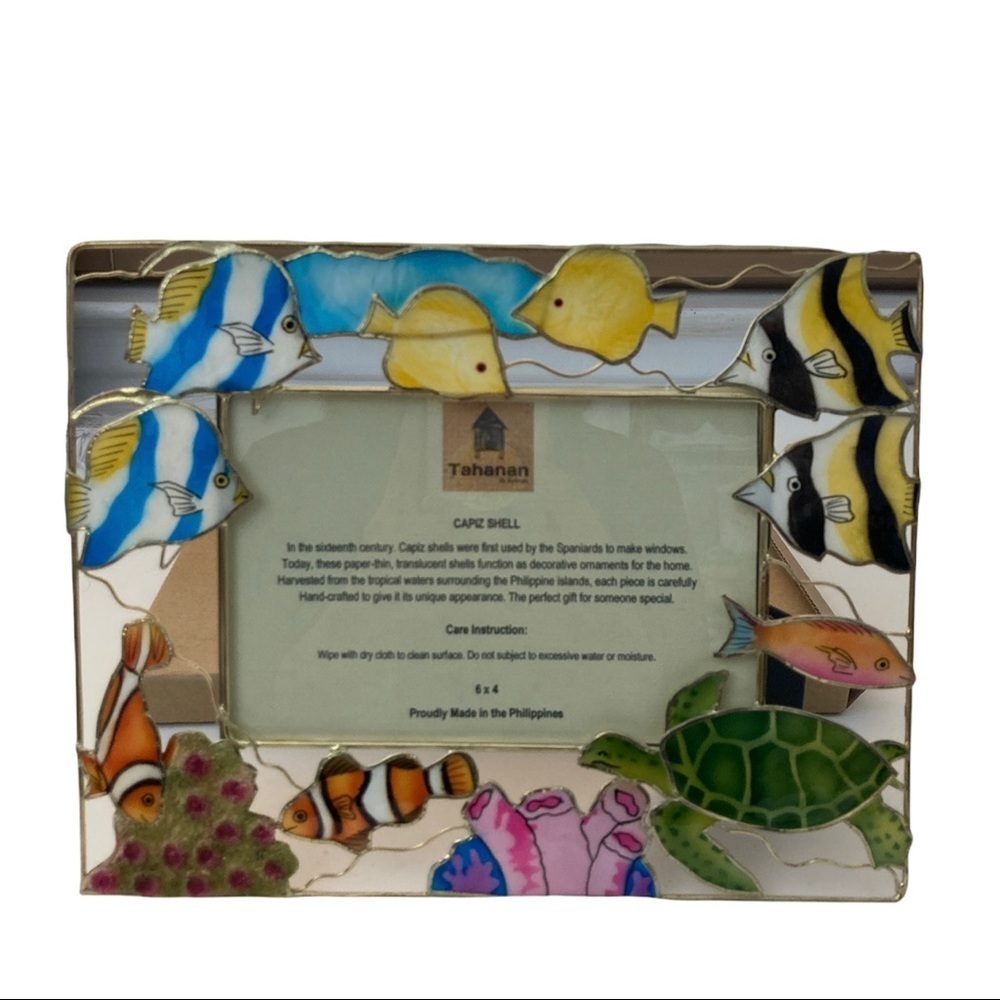 Under The Sea Aquatic Theme Picture Frame Brand New - Picture 2 of 3